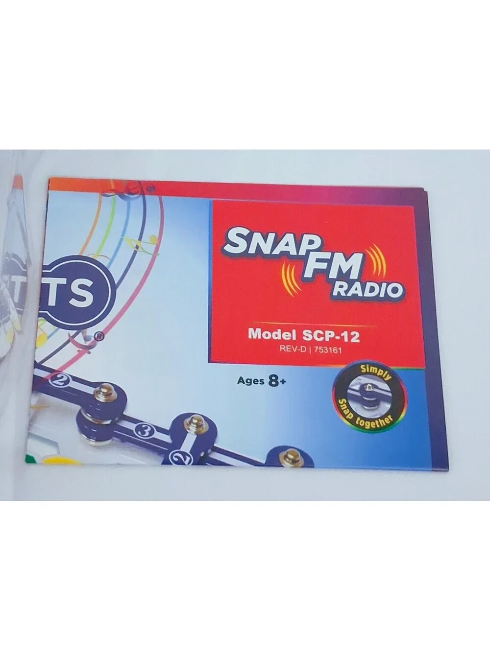 SNAP Circuits FM Radio SCP-12 STEM Electronics Kit Build Learn New in Open Box
